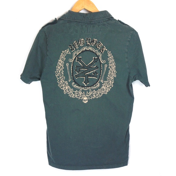 Zoo York Unbreakable Polo Shirt sz S - Picture 4 of 9